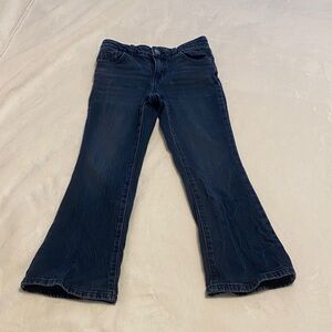 Cat & Jack Dark Blue flare Kids Jeans size 8